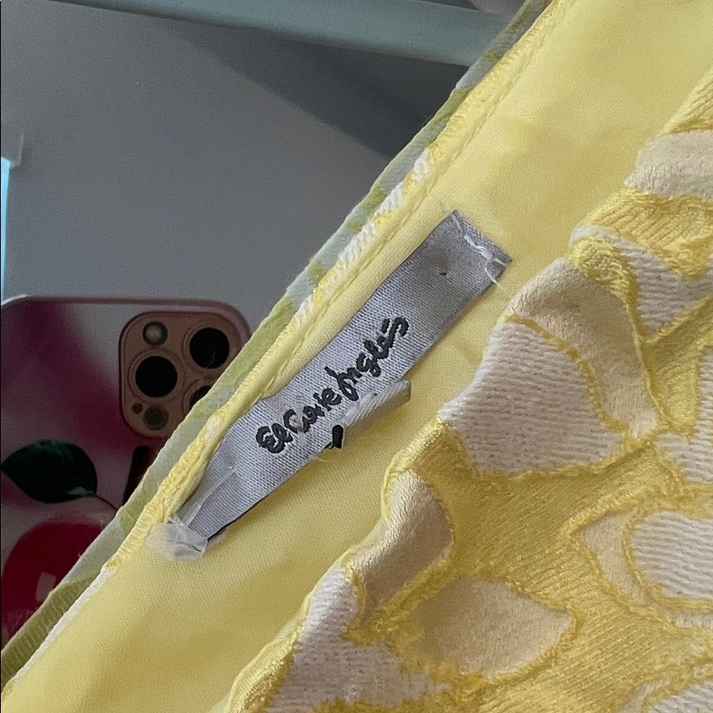 Chic Yellow Floral Maxi Dress - Picture 4 of 11